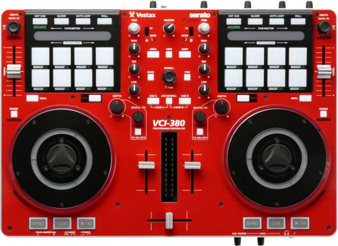 Vestax VCI-380 Red