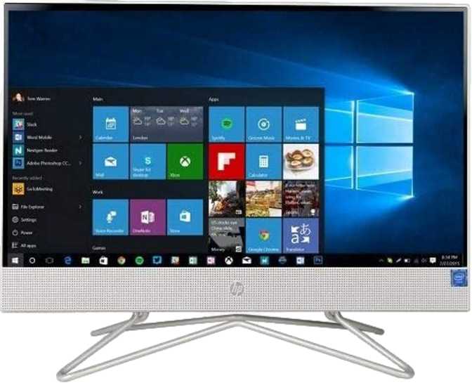 HP 24 All-in-One (dp1056qe) 23.8" Intel Core i7-1165G7 / 16GB RAM / 1TB HDD + 256GB SSD