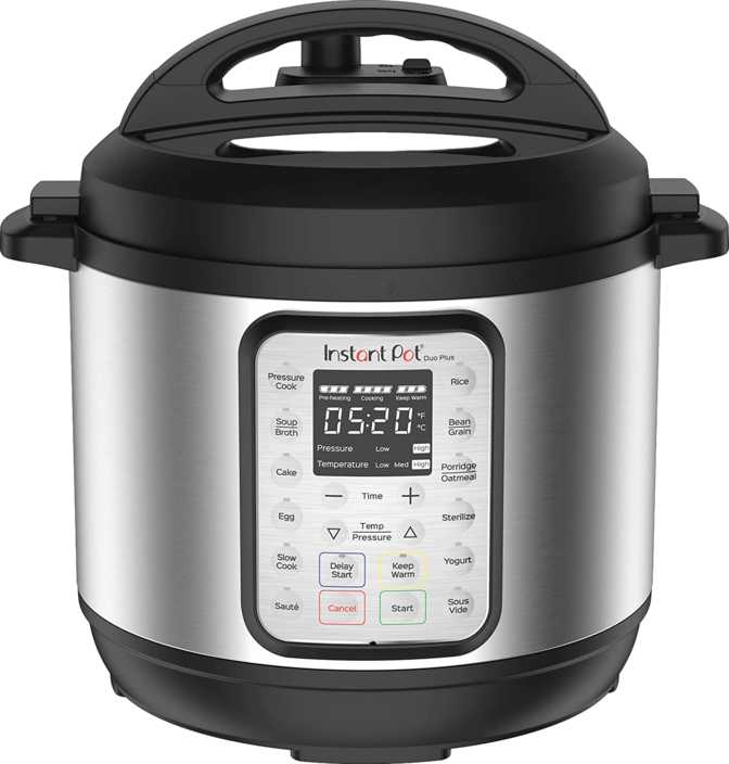 Instant Pot Duo Plus Mini 9-in-1 Electric Pressure Cooker 3 Qt.