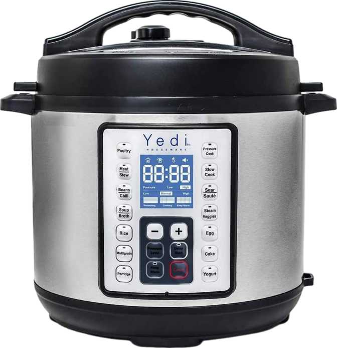 Yedi 9-in-1 Instant Programmable Pressure Cooker XL