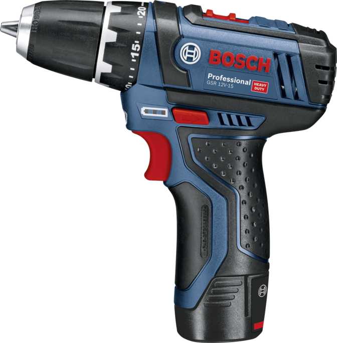 Bosch GSR 12V-15