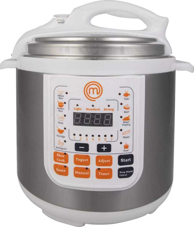 MasterChef 13-in-1 Pressure Cooker 6 Qt.