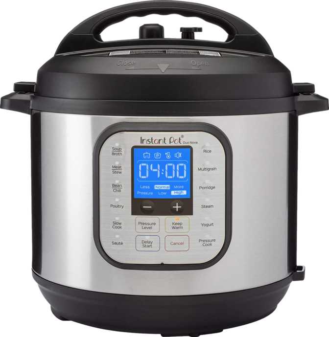 Instant Pot Nova 6 Pressure Cooker 6 Qt.